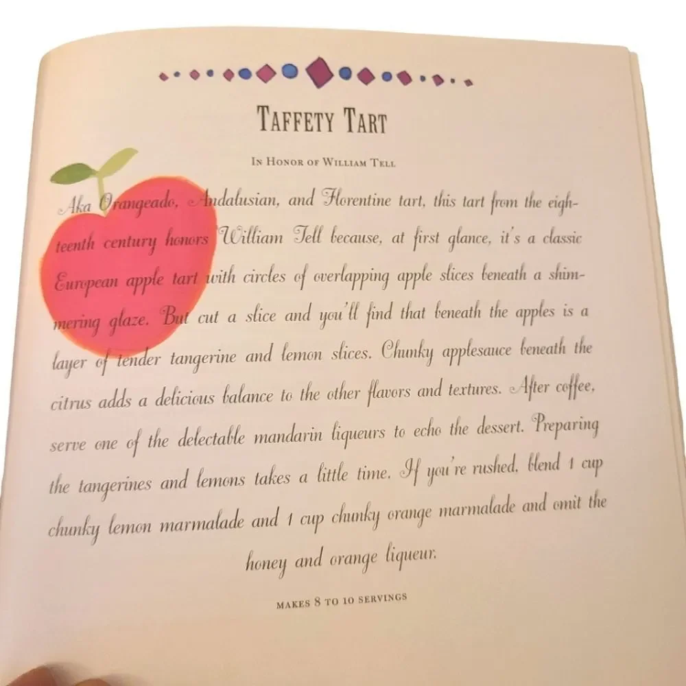 Cookbook Festive Tarts Sylvia Thompson Hardbound Sweet And Savory Recipes